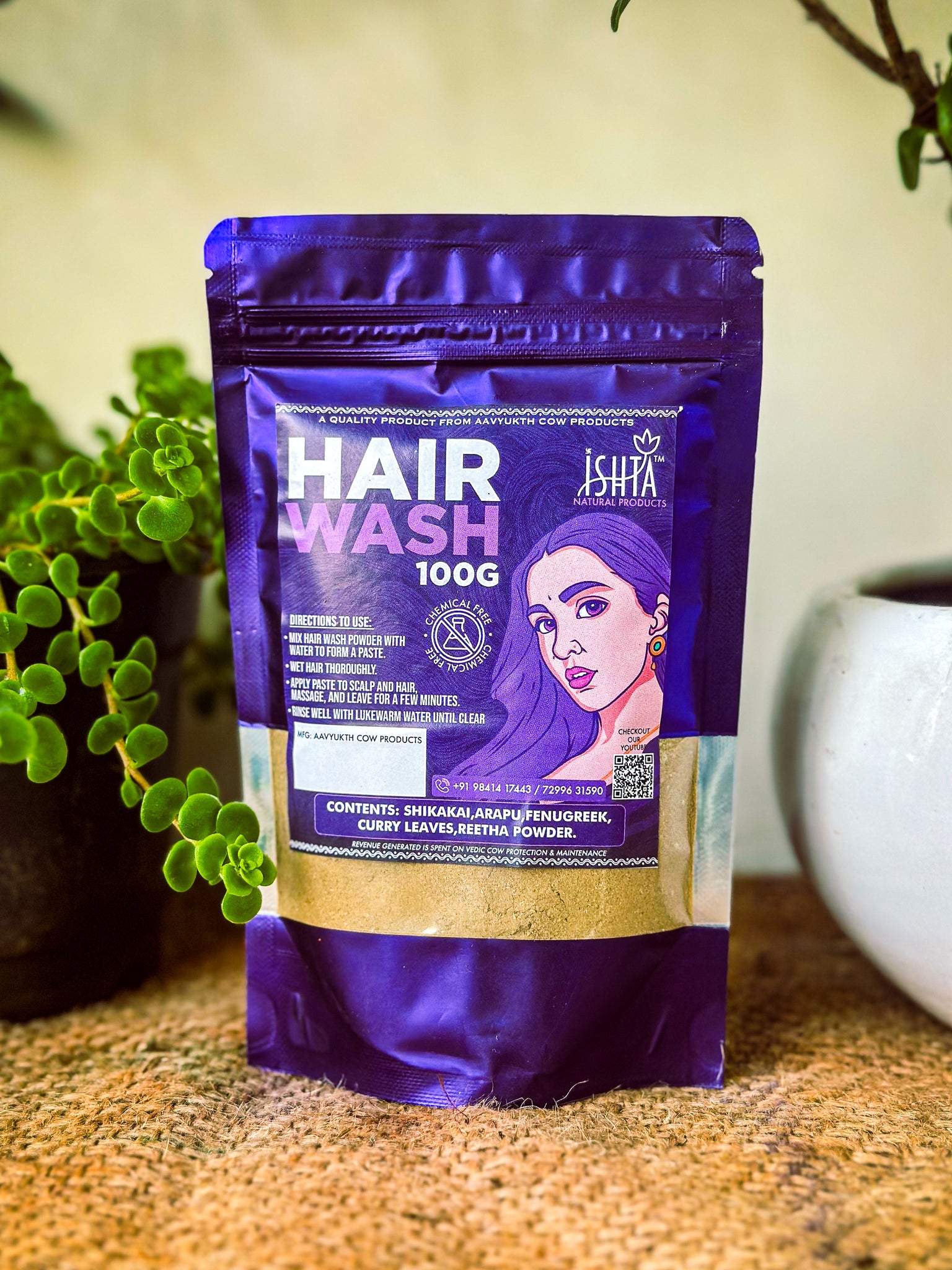 Hairwash-100g