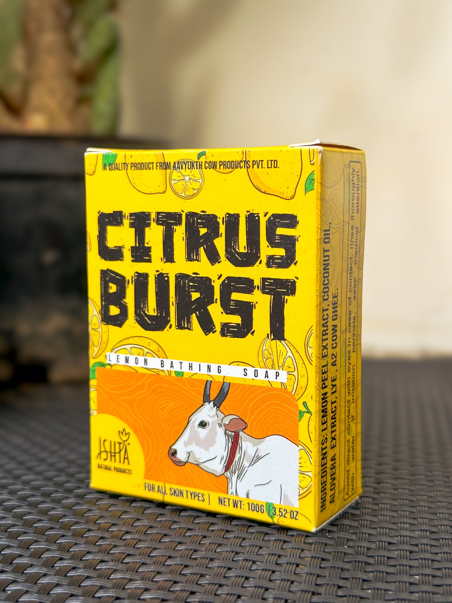 Citrus burst | Lemon soap